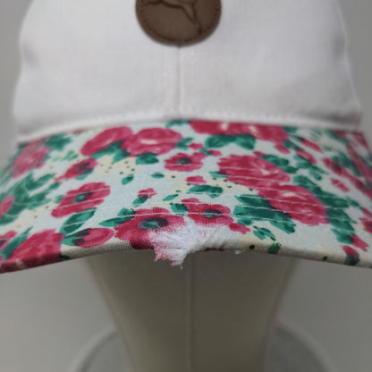 Puma Women's Slideback Hat Multicolor Floral Size OSFA Embroidered Patch Logo