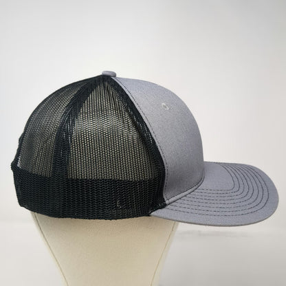 Port Authority Trucker Hat Gray One Size Mesh Maxwell Family Livestock Pig Goat