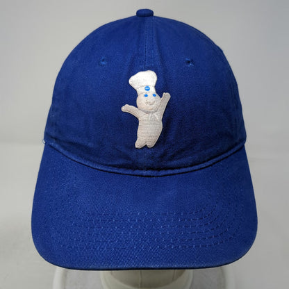 Port & Company Baseball Cap Blue One Size Pillsbury Doughboy Hat Slideback