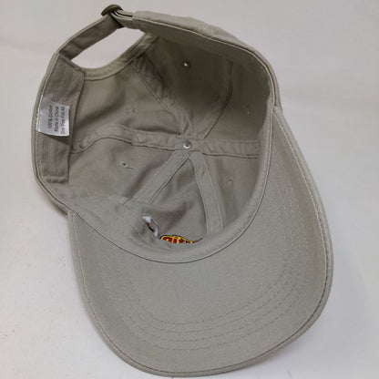 Ed Martin Men's Slideback Hat Tan OSFA Embroidered Chevrolet Cadillac Logo Cars