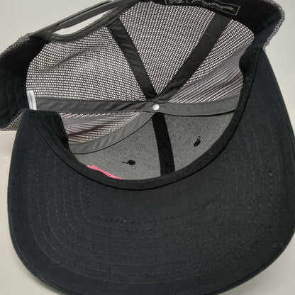 Richardson Trucker Hat Black One Size Cherry Gulch Mesh Back Snapback Cap