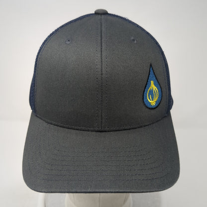 Aqua Irr Snapback Mesh Back Trucker Hat Multicolor One Size Yupoong