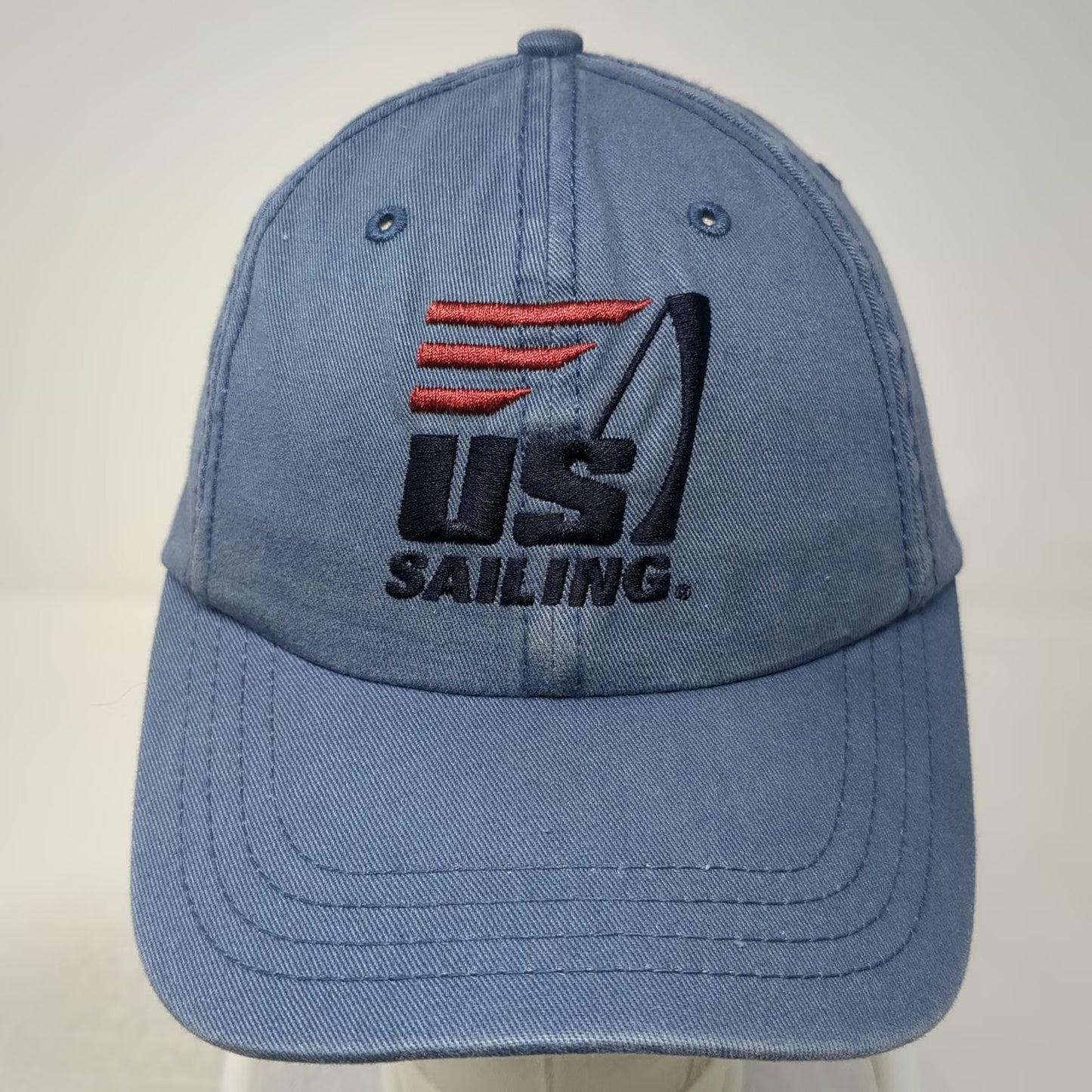 Blue OSFM Baseball Cap US Sailing Instructor Embroidered Cotton Slideback Hat