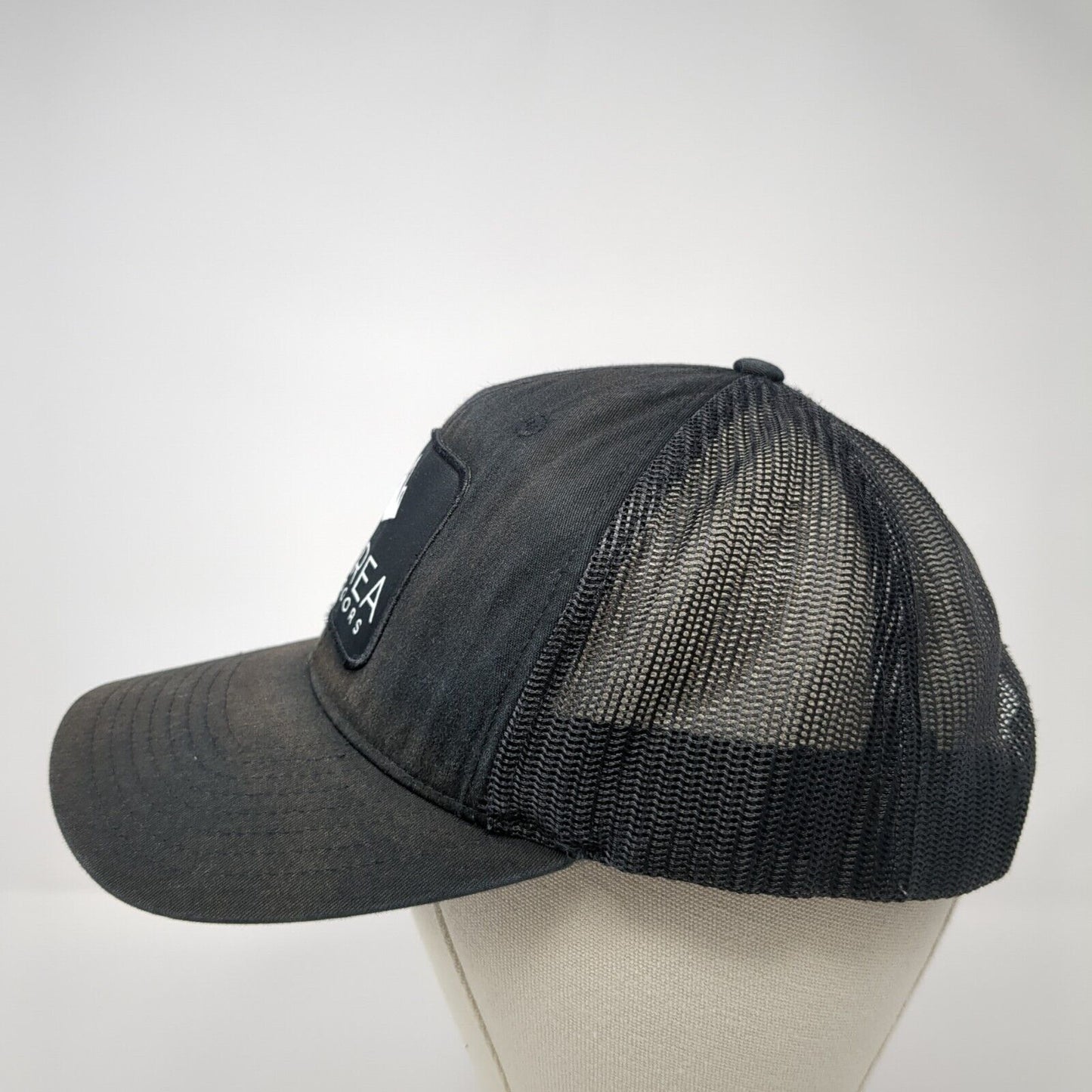 Ourea Outdoors Snapback Trucker Hat Black One Size Mesh Back 6 Panel