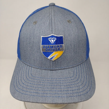 Diamond Driver Snapback Trucker Hat Multicolor OSFA Adjustable Mesh Back Swift
