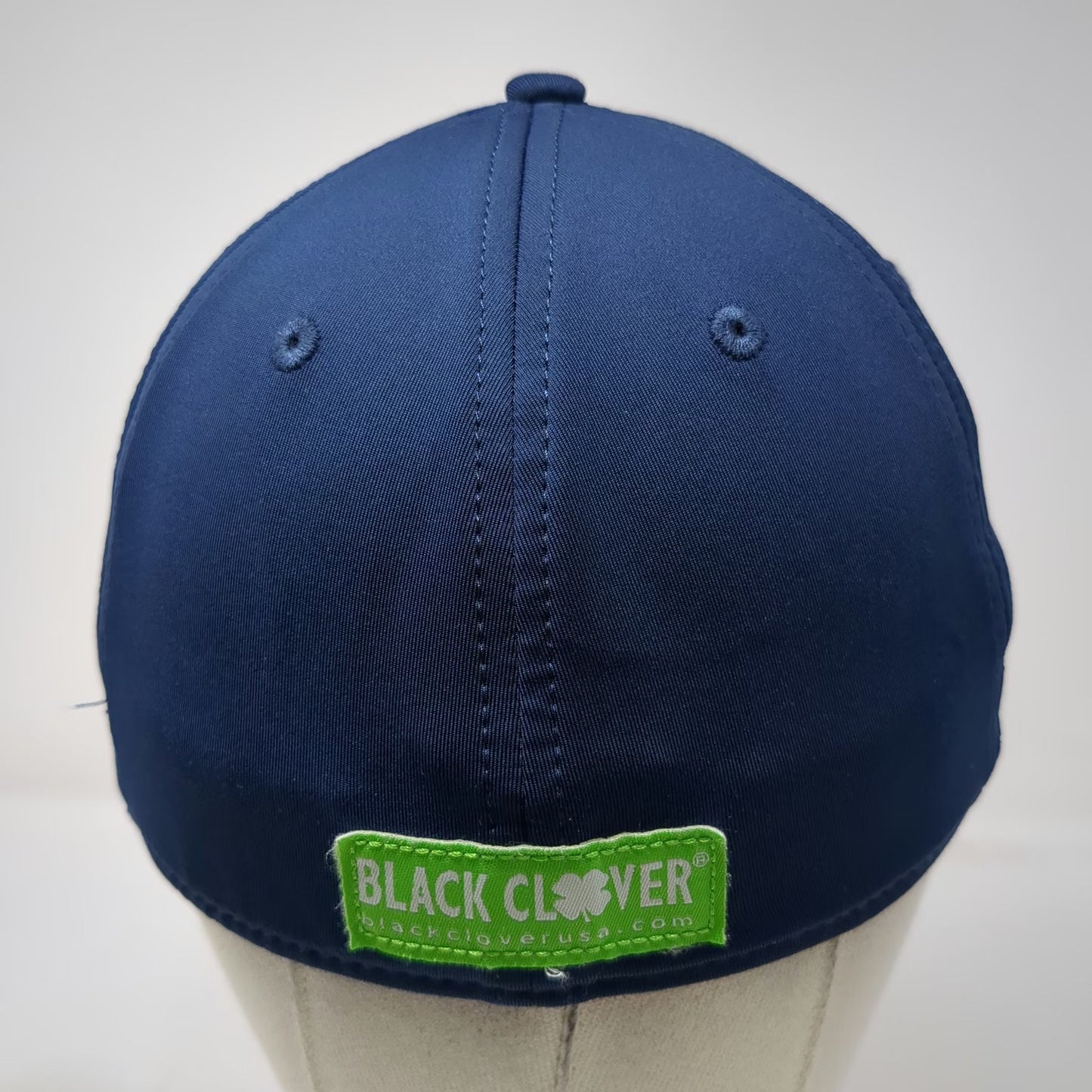 Black Clover Baseball Cap Blue M Suncadia Live Lucky Clover Green Stretch Hat
