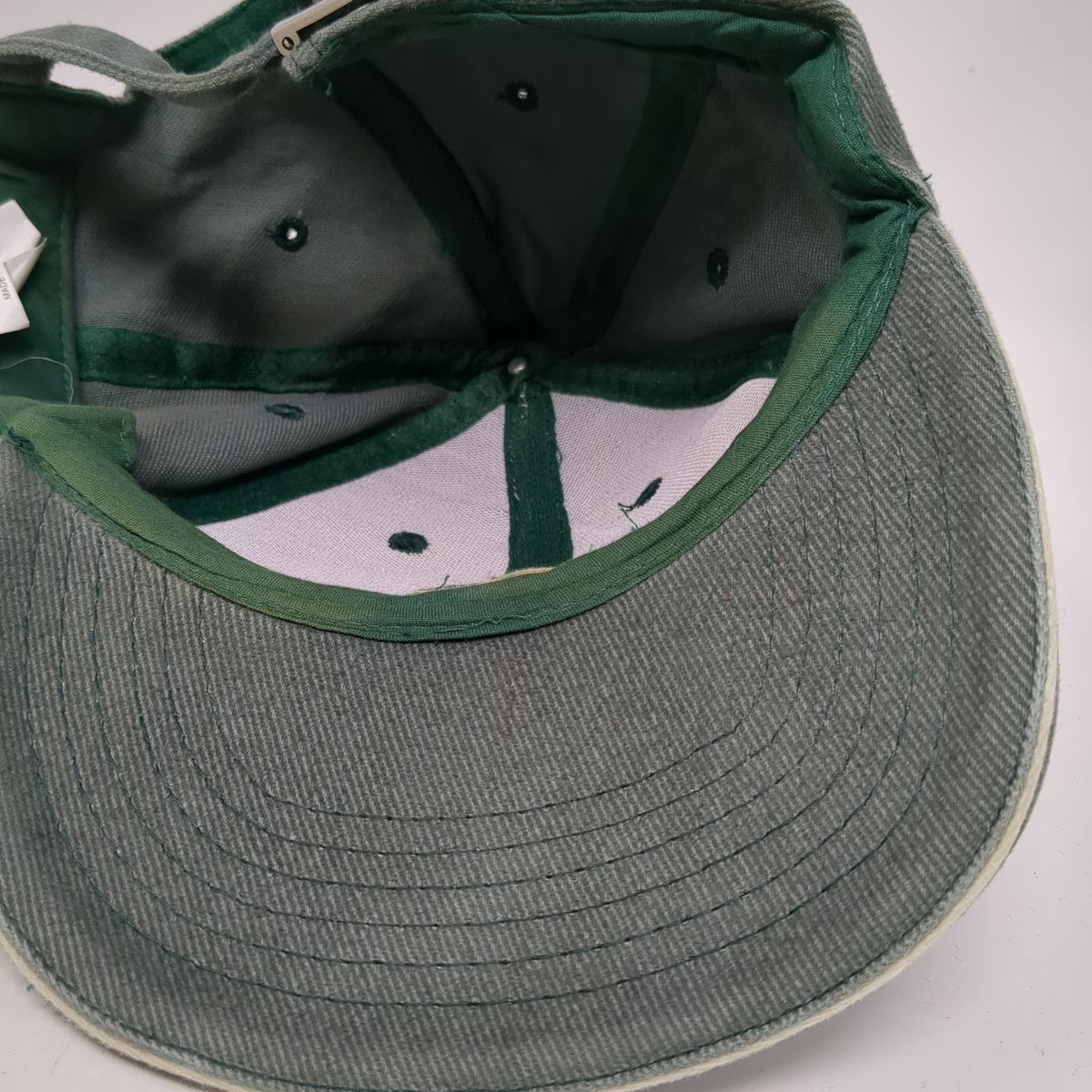 Atlantis Baseball Cap Green One Size Strapback NEU Embroidered Logo Hat Cotton