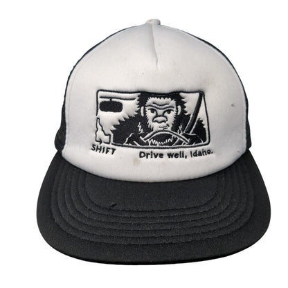 SHIFT Drive Well, Idaho Mesh Back Trucker Hat Black One Size District