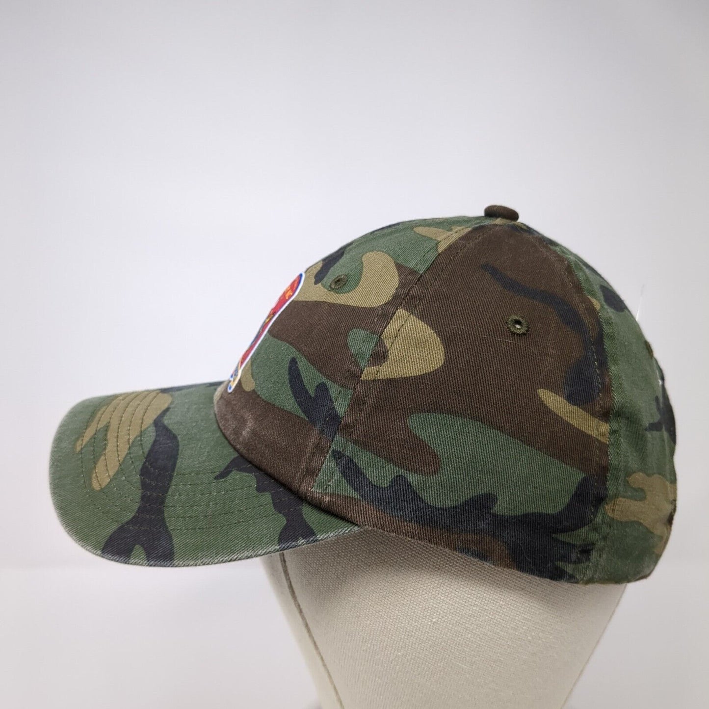 American Legion World Series Strapback Hat Camo One Size Adjustable