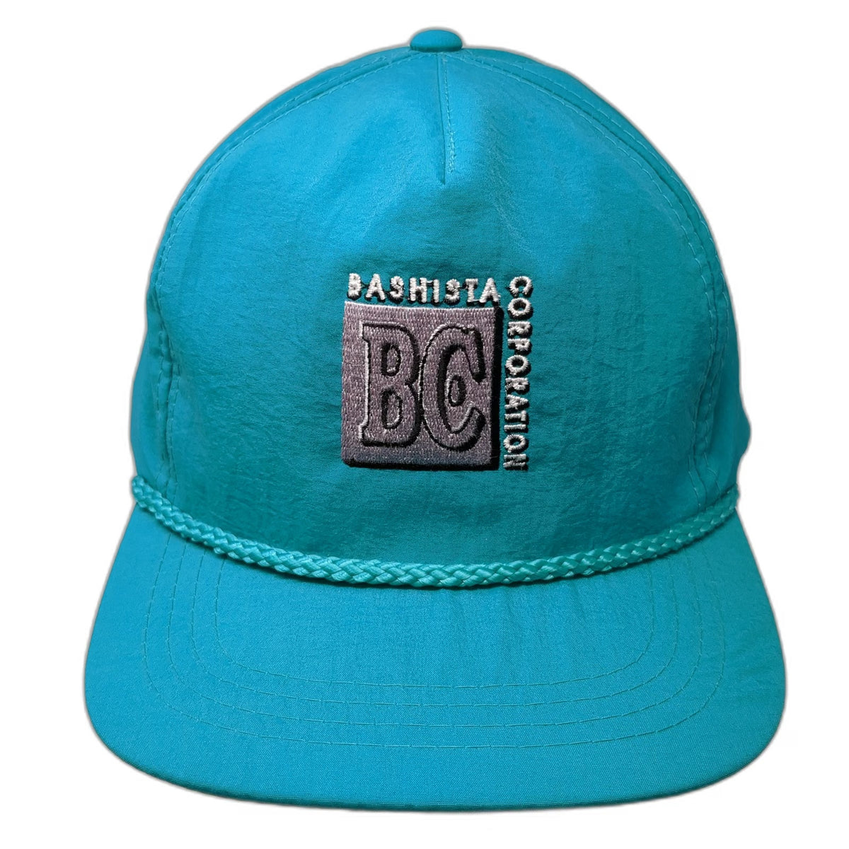 Yupoong 5 Panel Blue One Size Nylon Rope Snapback Bashista Corporation BC Hat