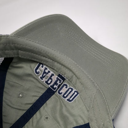 Cuffy's Cape Cod Massachusetts Trucker Hat Gray Blue Mesh One Size Snapback