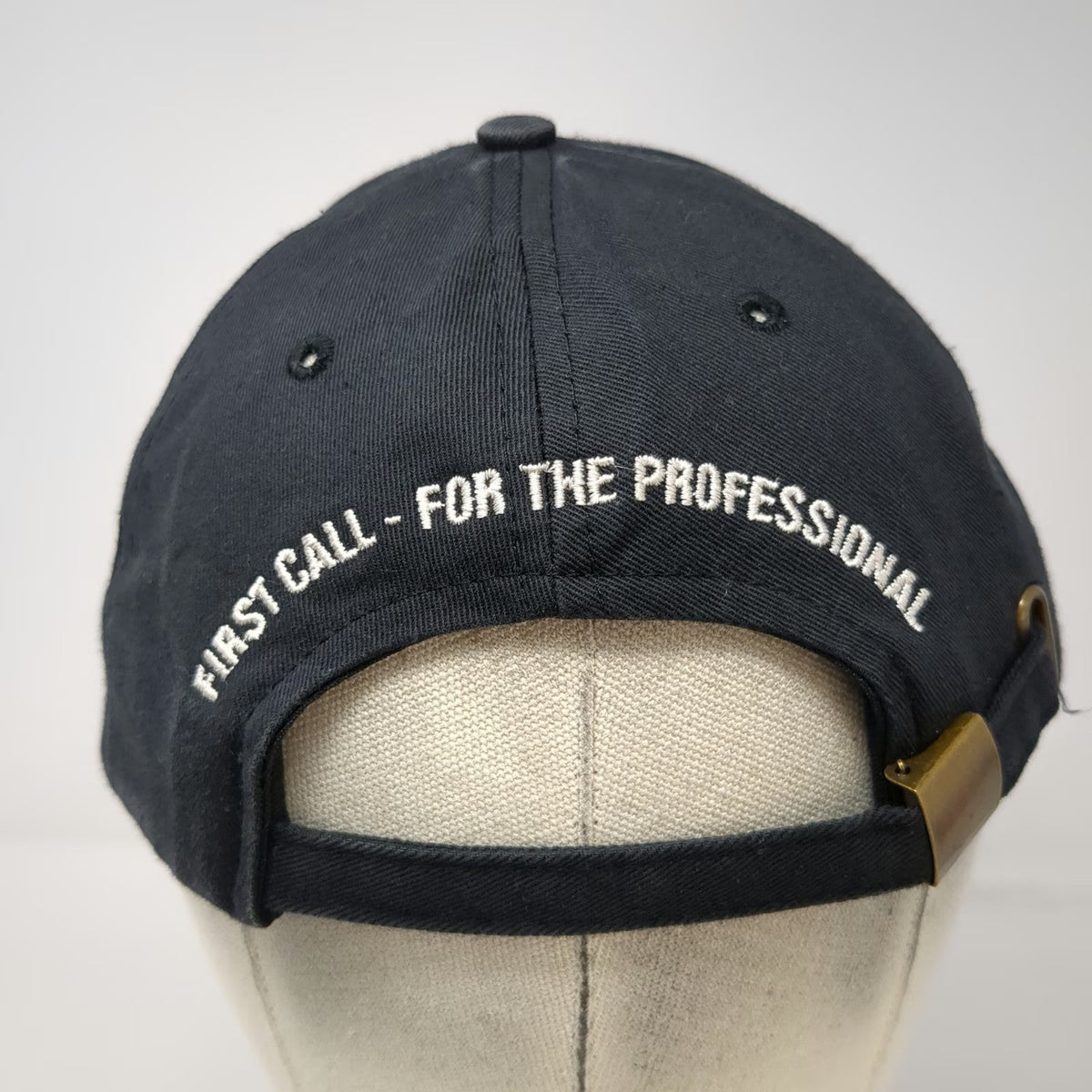 Import Direct Black Baseball Cap One Size OE Replacement Parts Slideback Hat