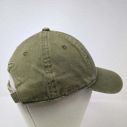 Nike Baseball Cap Green One Size Just Do It Heritage 86 Swoosh Slideback Hat