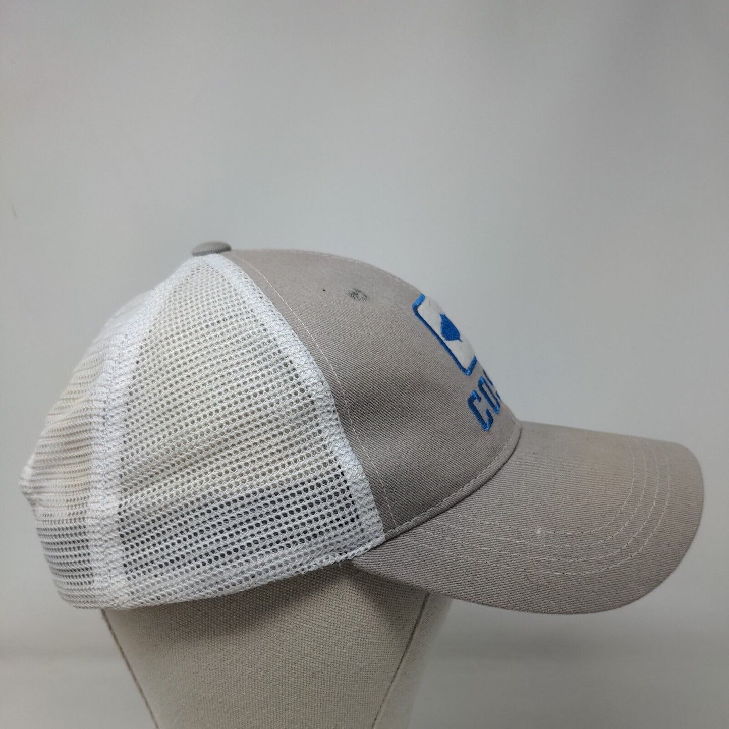 Costa Del Mar Snapback Mesh Back Trucker Hat Gray One Size Colorblock