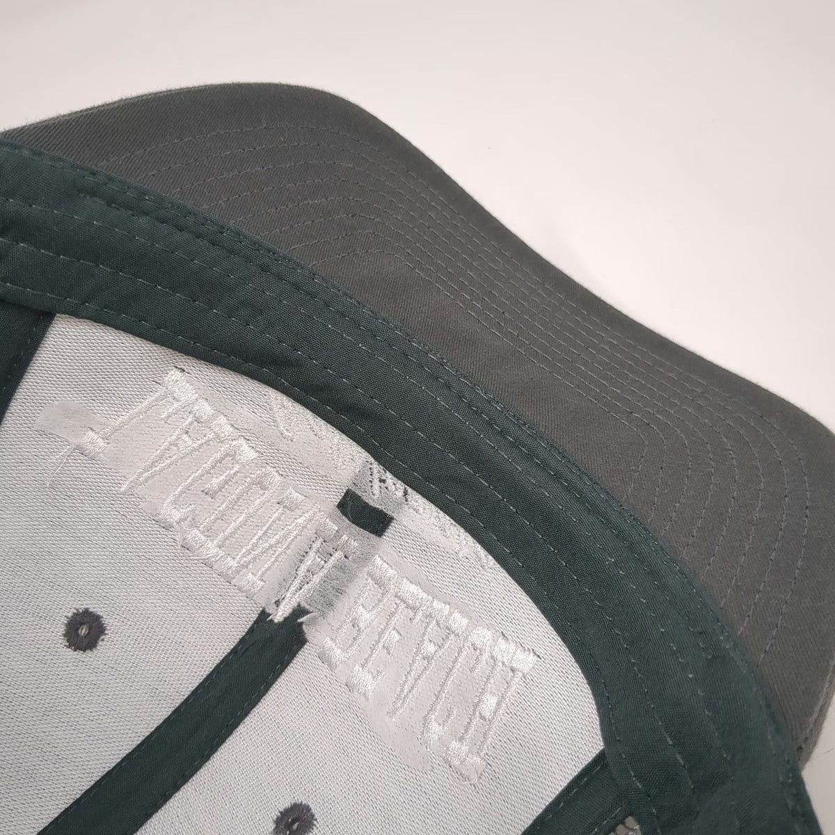 Gray Trucker Hat One Size Laguna Beach California Mesh Back Snapback Embroidery