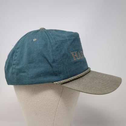 Head To Toe 5 Panel Blue Gray One Size Harmons Embroidery Rope Snapback Hat