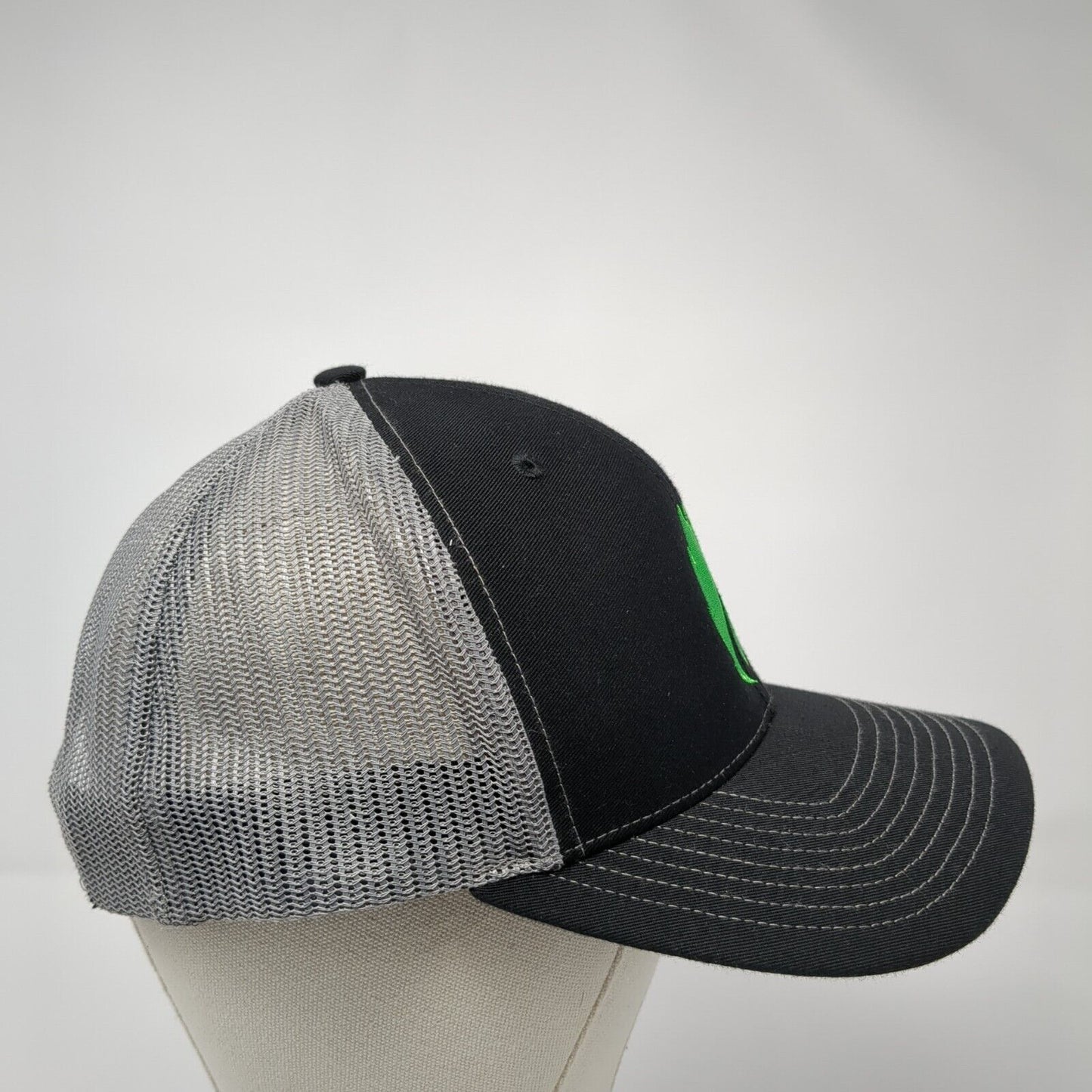 Hop Valley Brewing Co Snapback Trucker Hat Black One Size Richardson