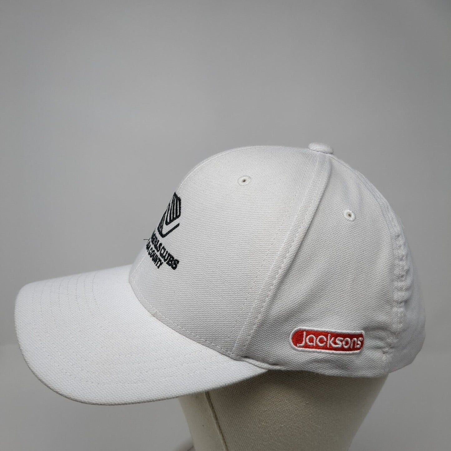 Boys & Girls Clubs Of Ada County Snapback Hat White One Size Flexfit 110