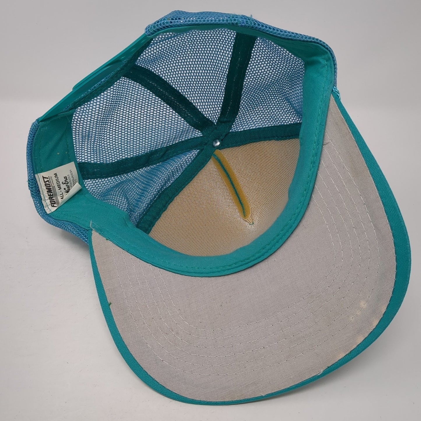 Branson MO Snapback Trucker Hat Blue OS Adjustable Mesh Rope Foremost Athletic