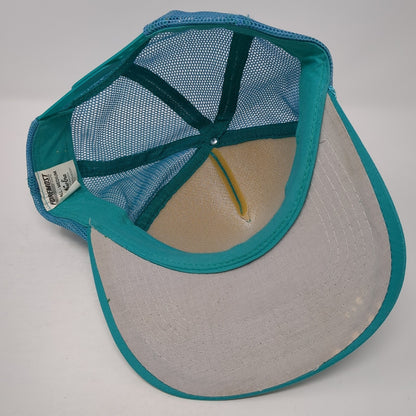 Branson MO Snapback Trucker Hat Blue OS Adjustable Mesh Rope Foremost Athletic