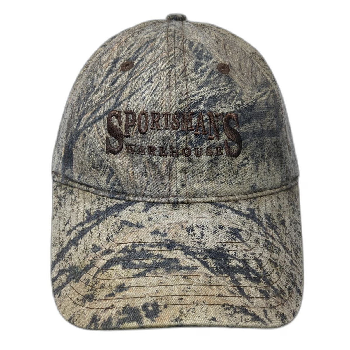 Sportsman's Warehouse Baseball Cap Brown One Size Camo Strapback Hunting Hat