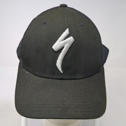 New Era Trucker Hat Black One Size Specialized Bicycle Mesh Back Snapback 9FIFTY