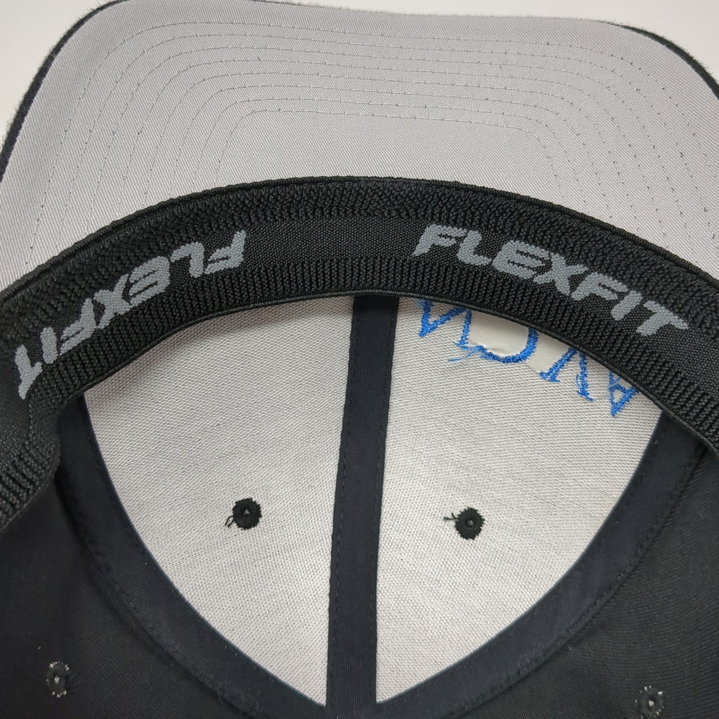 Nova Home Loans 16 Fitted Hat Black Medium Embroidered Flexfit Yupoong