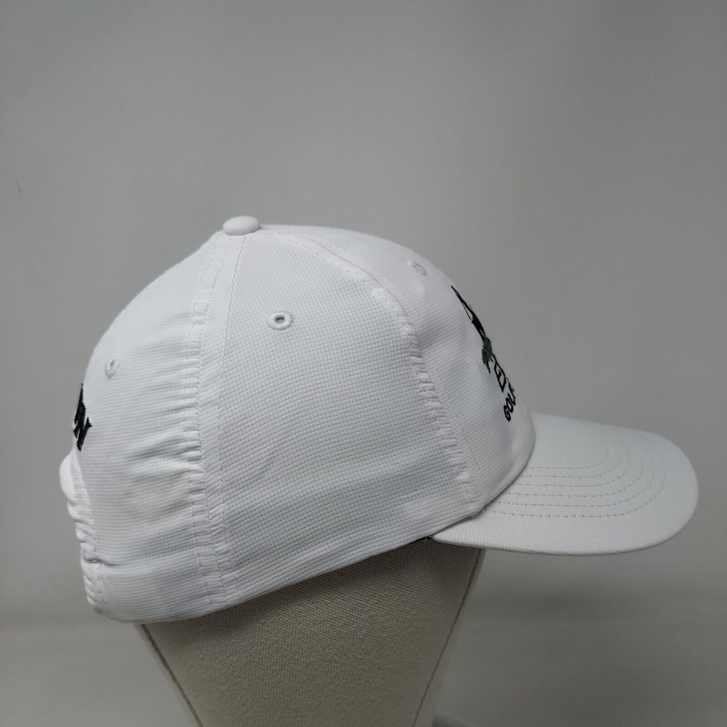 Mike Bender Elite Golf Academy Strapback Hat White One Size Embroidered Srixon