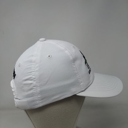 Mike Bender Elite Golf Academy Strapback Hat White One Size Embroidered Srixon