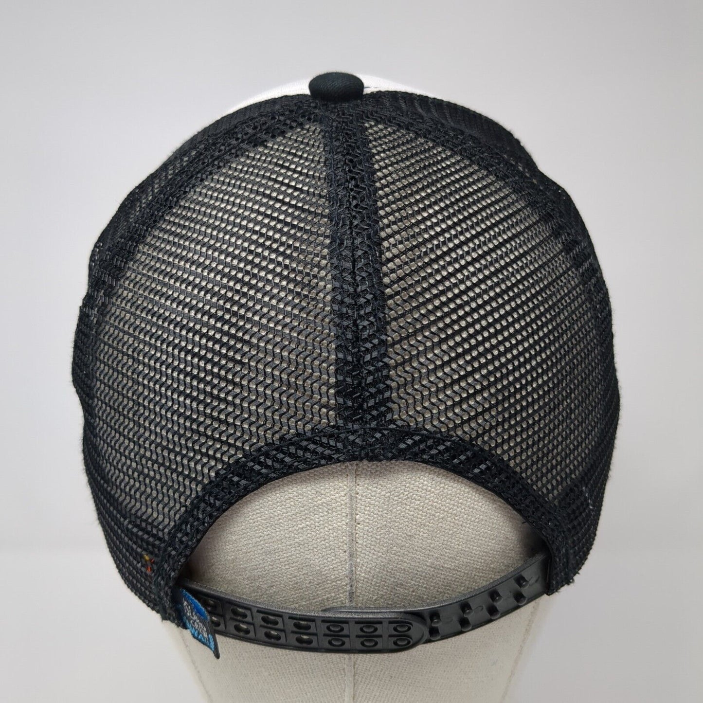 Live Aloha Snapback Mesh Back Trucker Hat Black One Size Colorblock