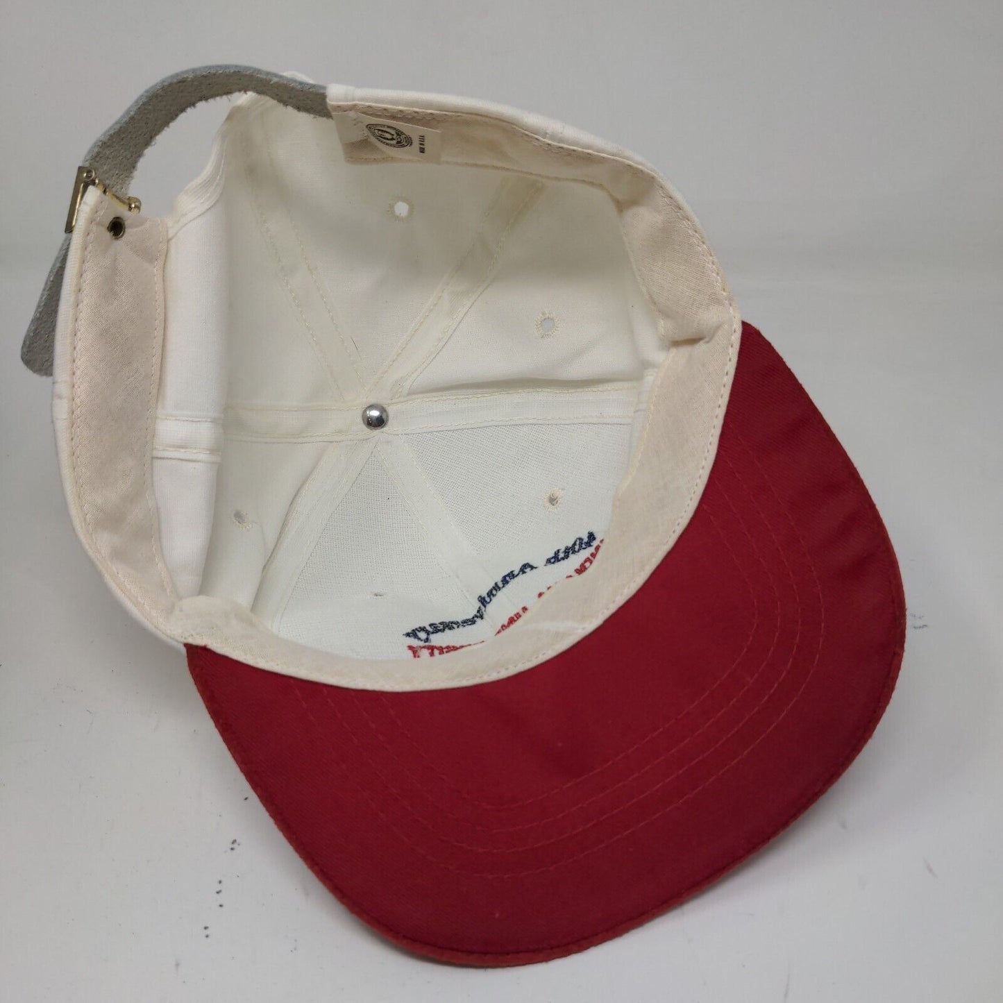 Indiana University Varsity Club Men's Slideback Hat 40th Anniversary Vintage USA