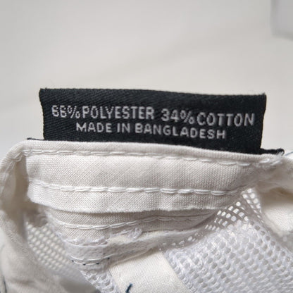 FNT Idaho Leather Patch Snapback Trucker Hat Black OSFA Mesh Back