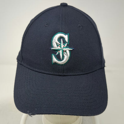 New Era MLB Seattle Mariners Baseball Cap Blue One Size Strapback Adjustable Hat