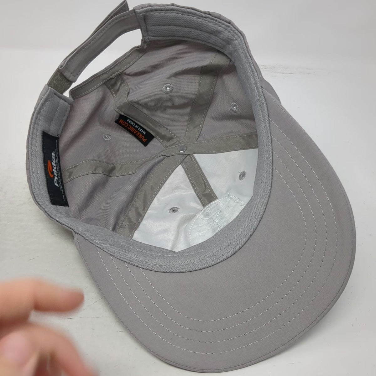 Pukka Baseball Cap Gray One Size Murray Bros Caddy Shack Patch Strapback Hat