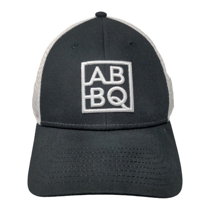 ABBQ Snapback Mesh Back Trucker Hat Multi One Size Embroidered Colorblock