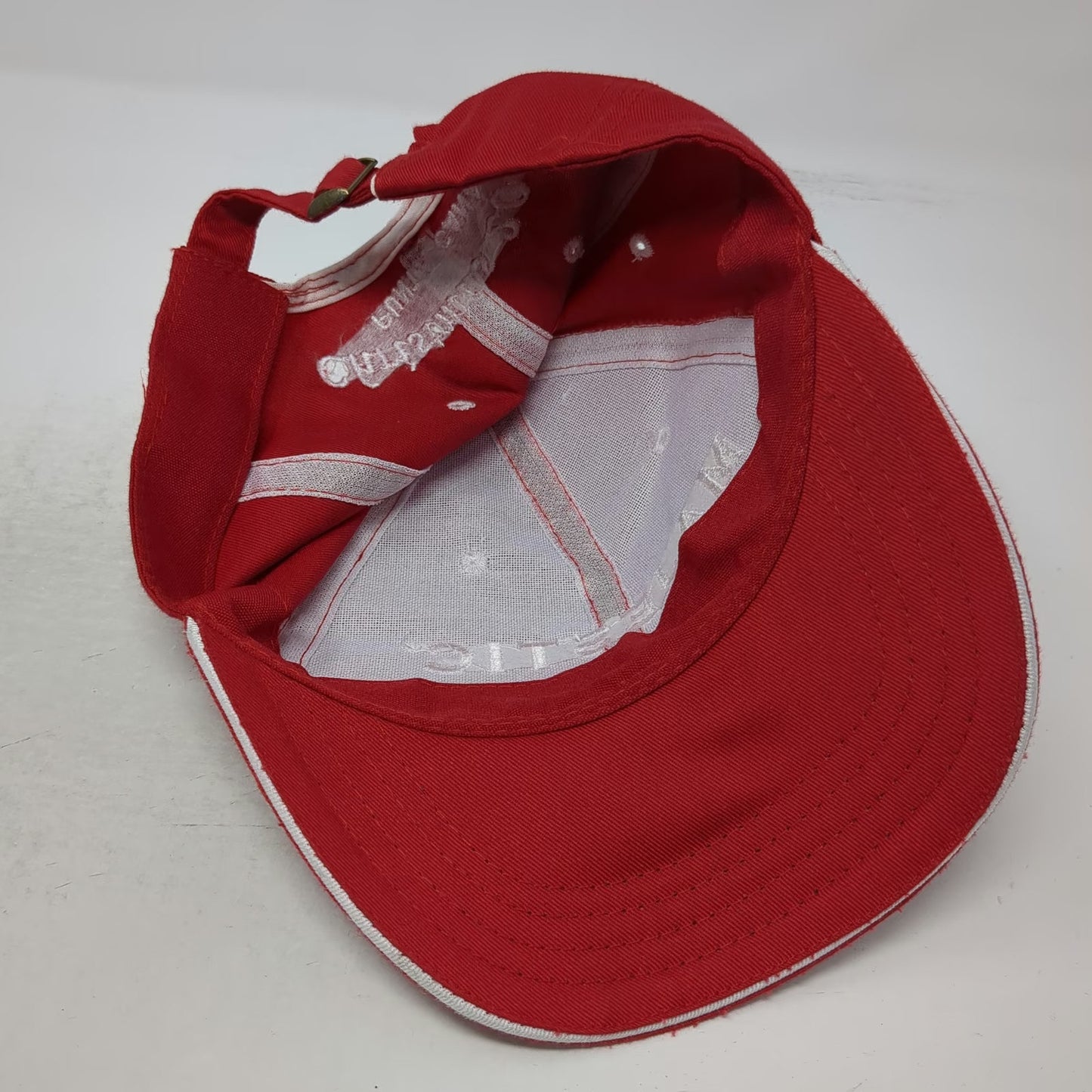 Red Majestic Resorts Punta Cana Christmas 2018 Slideback Baseball Cap Hat OSFM