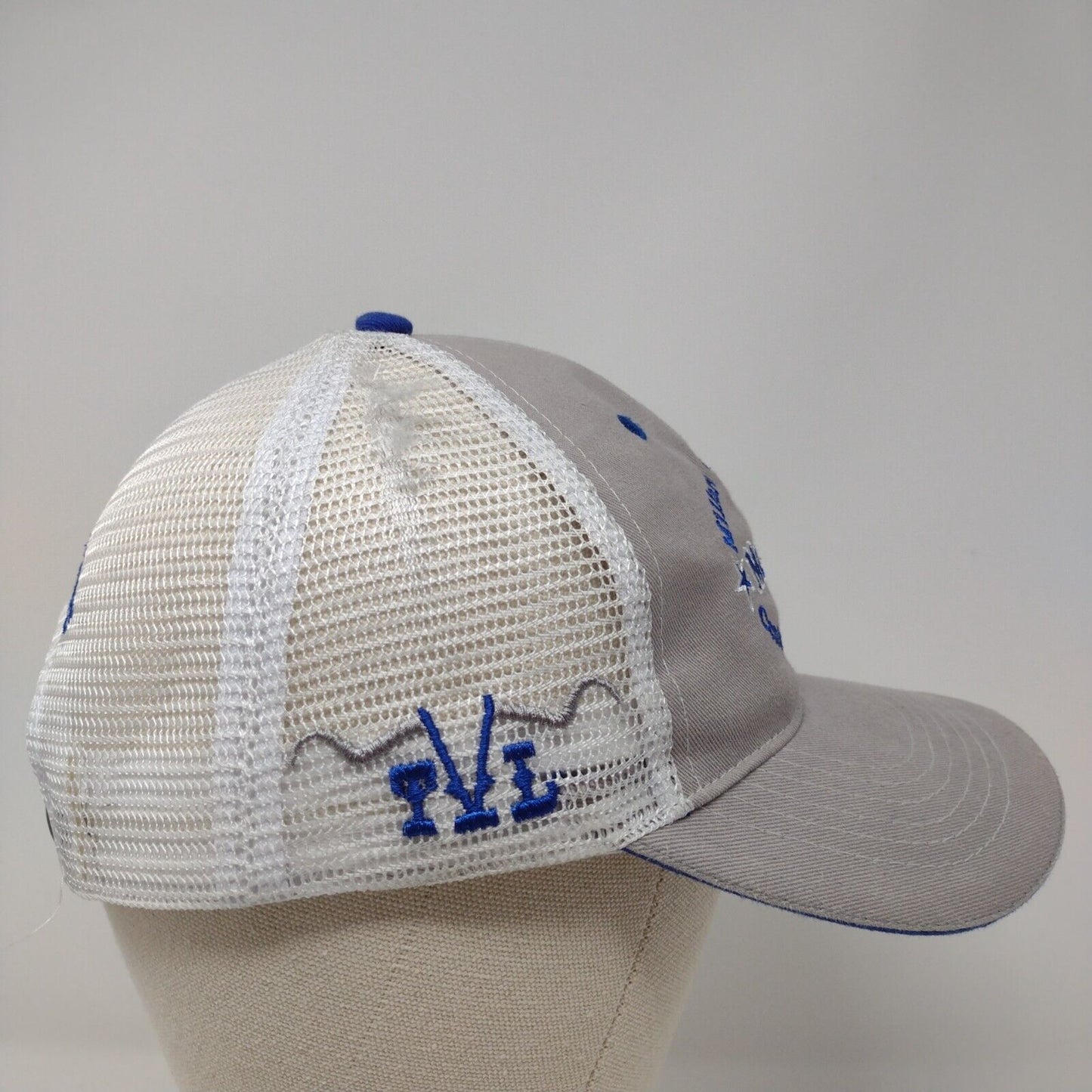 Millard "Doc" Ickes Memorial Snapback Trucker Hat Gray OSFA Colorblock