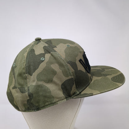 VANS Snapback Hat Camouflage One Size Embroidered Adjustable 6 Panel