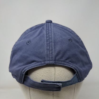 CA San Diego Strapback Hat Blue One Size Adjustable Embroidered Royal Resortwear