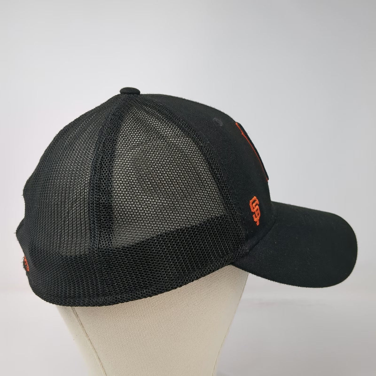 New Era Baseball Cap Black L San Francisco Giants MLB Stretch Fit Hat 39THIRTY