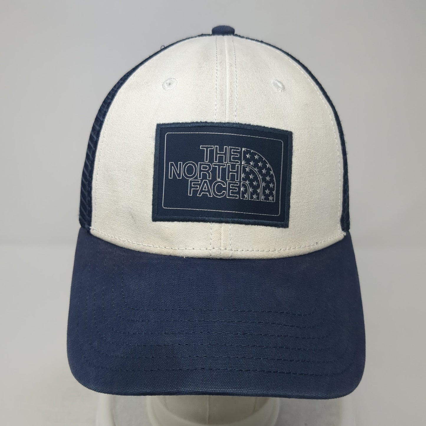 The North Face Snapback Mesh Back Trucker Hat Multi One Size Colorblock