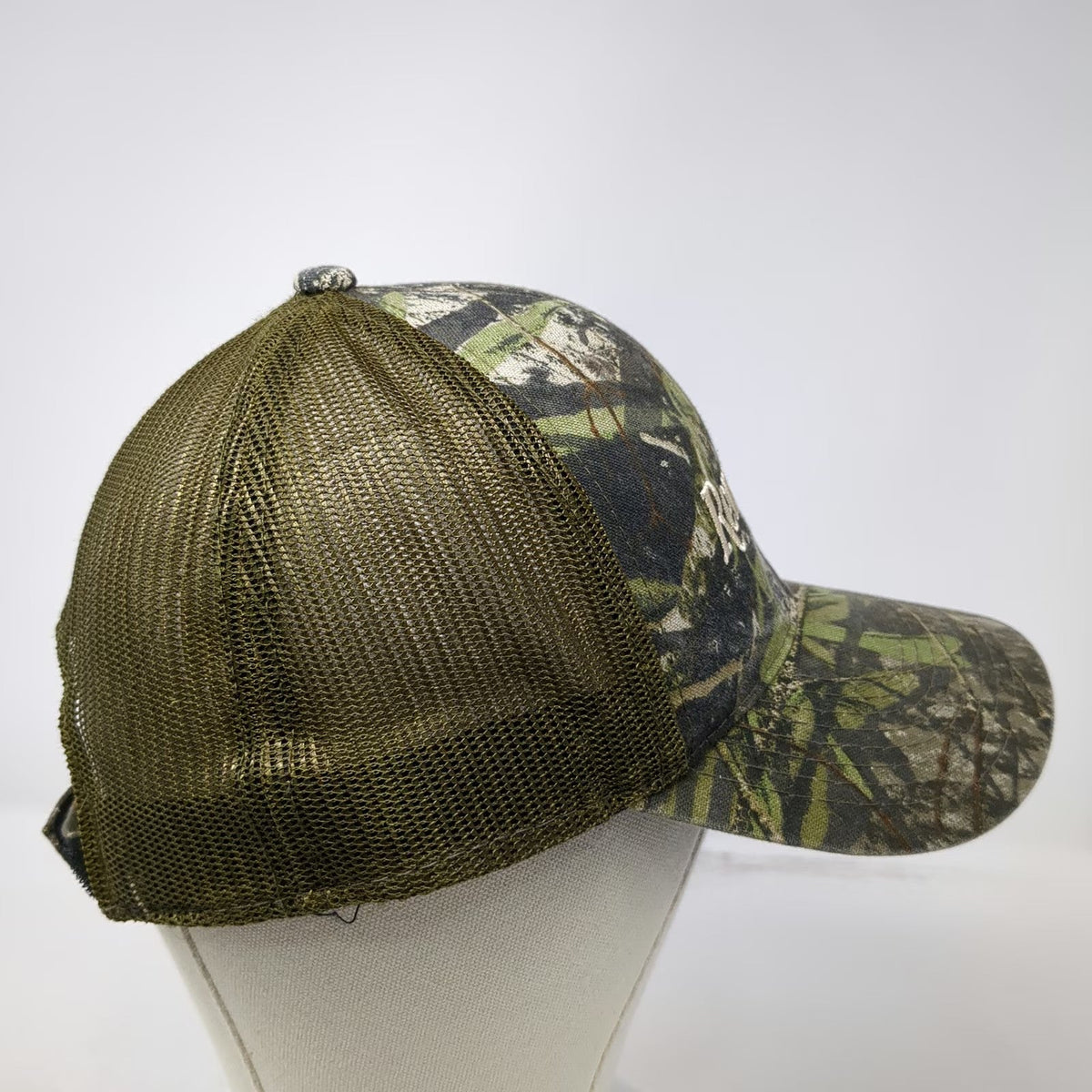 Remington Baseball Cap Green One Size Mesh Back Strapback Camo Hunting hat