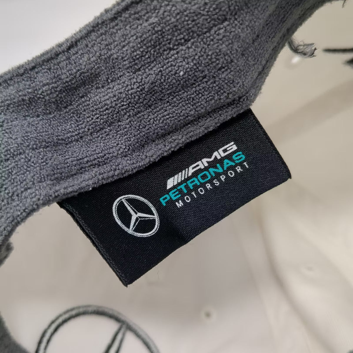 Branded London Mercedes AMG Petronas VB/77 F1 5 Panel Hat White One Size Driver