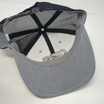 Richardson Trucker Hat Gray One Size Twisted Timber Mesh Snapback Patch Logo