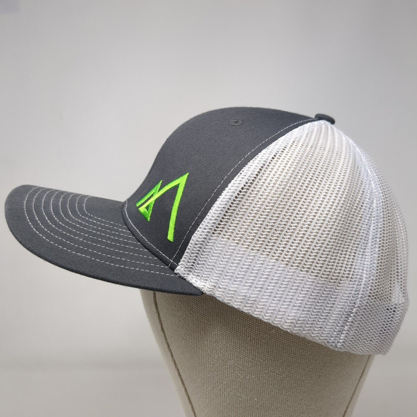 Empire Title & Escrow Snapback Trucker Hat Gray OSFA Mesh Back Colorblock