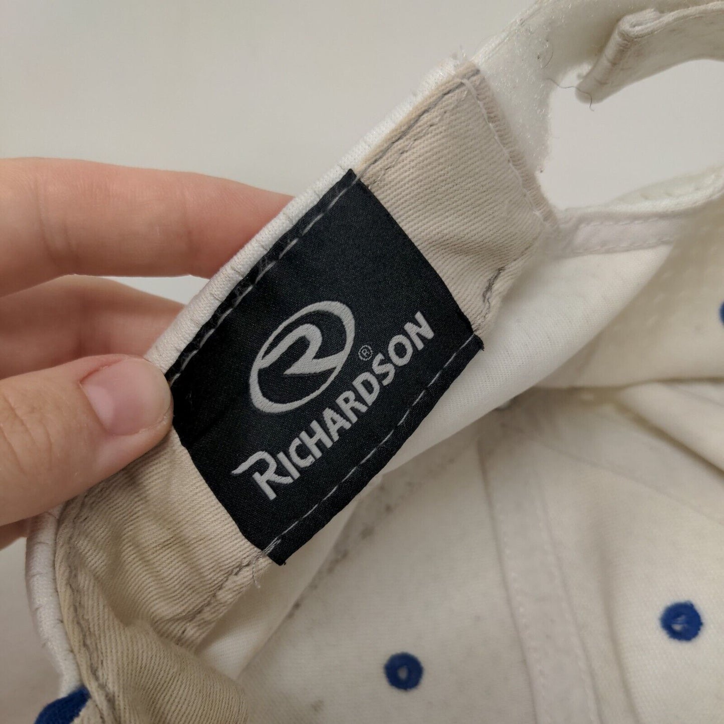 SC Strapback Hat Multi Small Embroidered Logo Mesh Richardson Pro 414