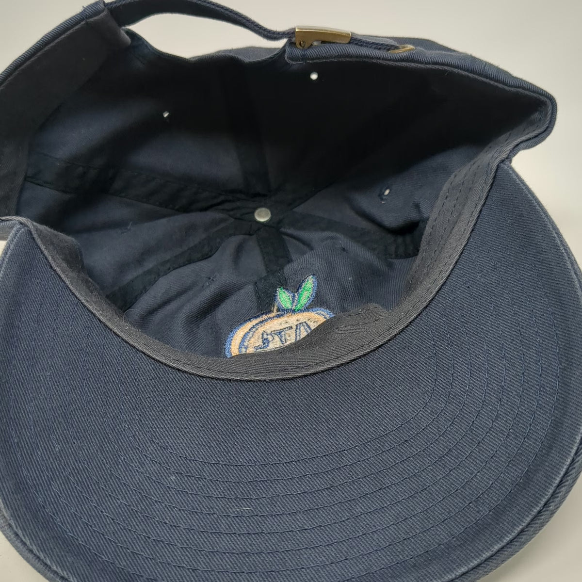 You Know. Baseball Cap Blue One Size ATL GA Peach Unstructured Slideback Hat