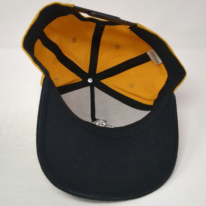 Scooby-Doo 5 Panel Brown One Size Hat Snapback Embroidered Character Graphic