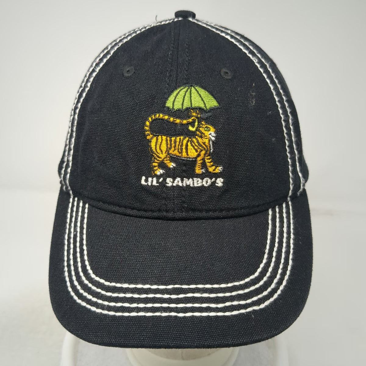 Polar Graphics Baseball Cap Black One Size Lil Sambos Tiger Lincoln City Oregon