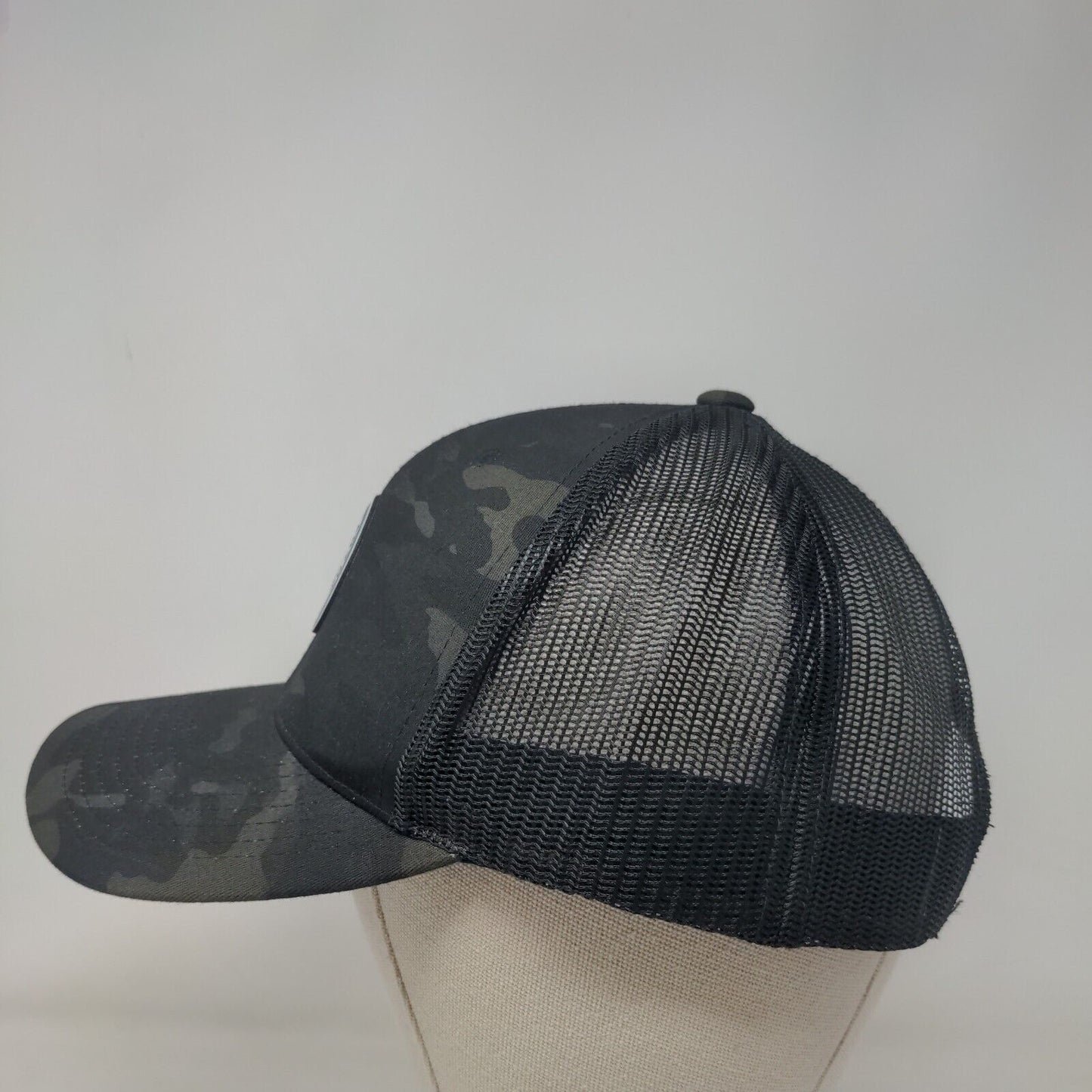 Boulder Canyon Snapback Mesh Back Trucker Hat Camo One Size Levelwear